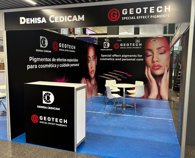 Stand modular impreso para Geotech